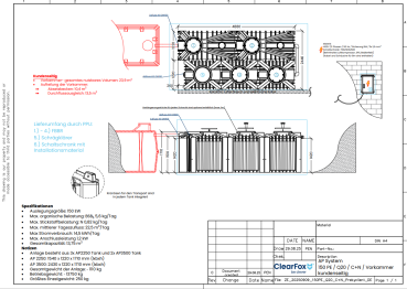 Preview: ClearFox® AP FBBR o. Vorklärung (C+N - 150 EW)